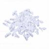 30 Pairs Mini Plastic High Heels Shoes Mini High Heels Doll Shoes for DIY Craft Dollhouse Decor Transparent
