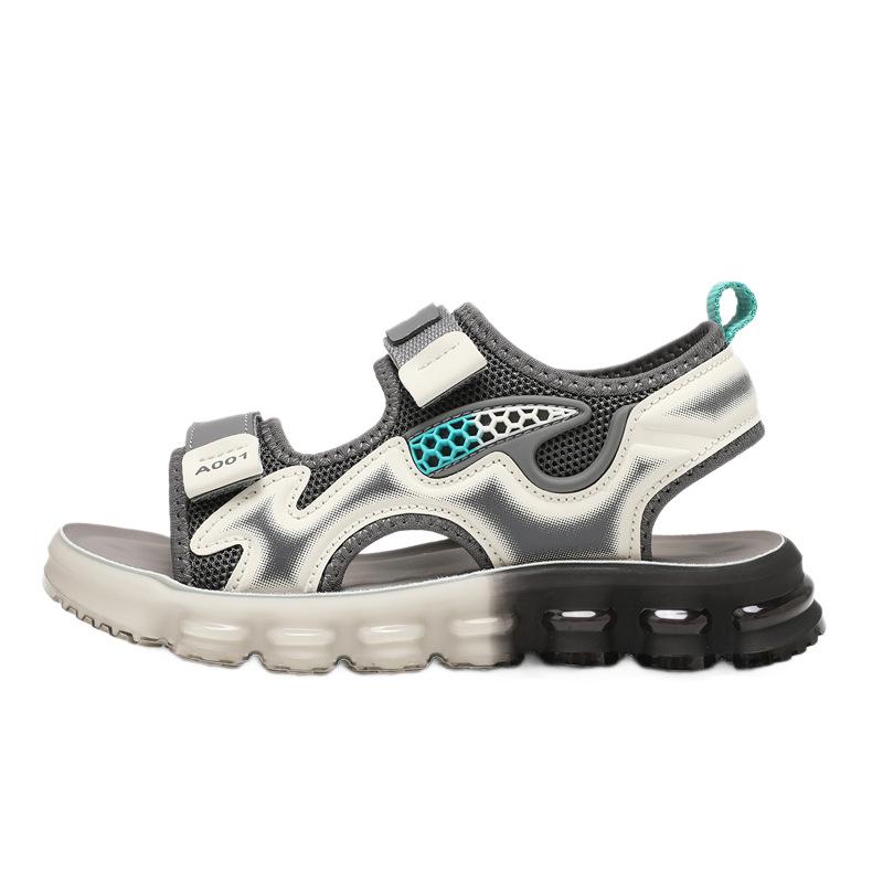 2026Summer Children's Sandals, Breathable and Soft-soled, with Non-slip Soles and Velcro Closures, Suitable for Boys and Girls, Beach Shoes, and