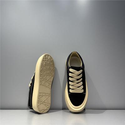 Nouvelles chaussures de skate décontractées à plateforme en cuir, coupe basse, niche rétro sub cr