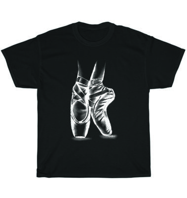 Ballerina Ballettschuhe Cool Toe Tanzen Ballettliebhaber T-Shirt Unisex T-Shirt Geschenk NEU