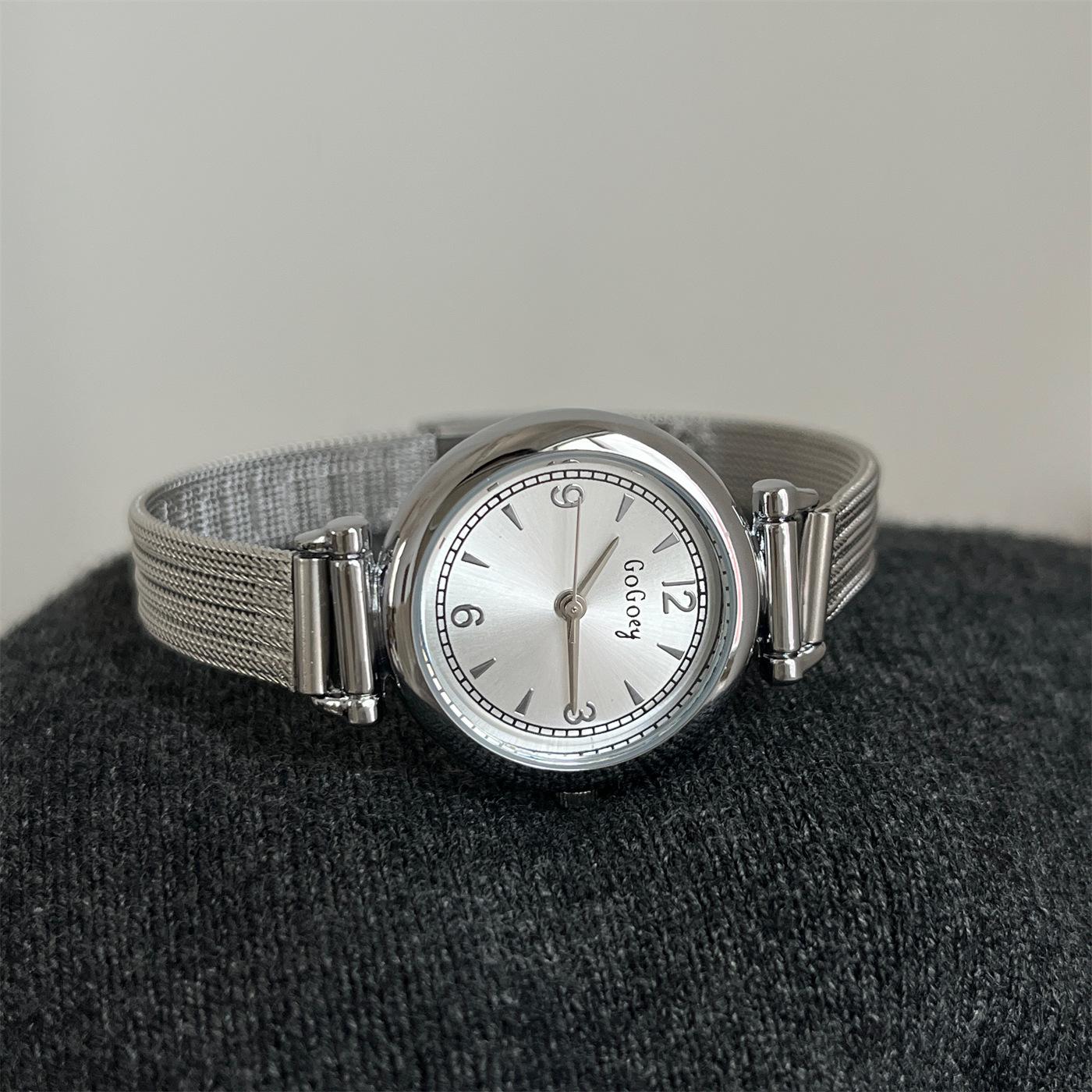 

Gogoey Bracelet Strip Watch Female Campus Style College Student Nordic Niche Simple Senior Casual Exquisite Woman