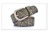 2021 Women's European Style Rivet Leather Waistband Jeans Belt