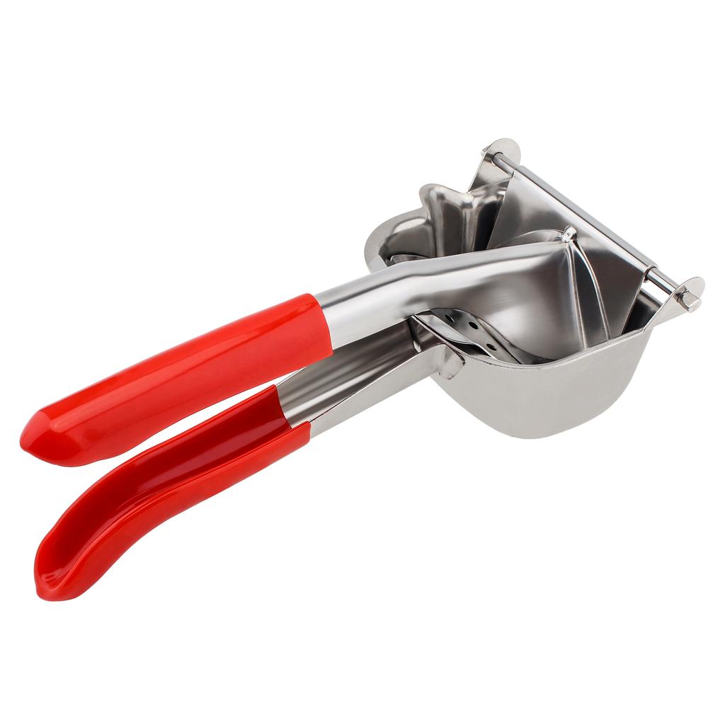 304 Stainless Steel Hand Press Squeeze Juice Extractor for Orange / Lime / Grapefruit with Dipped Plastic Handle