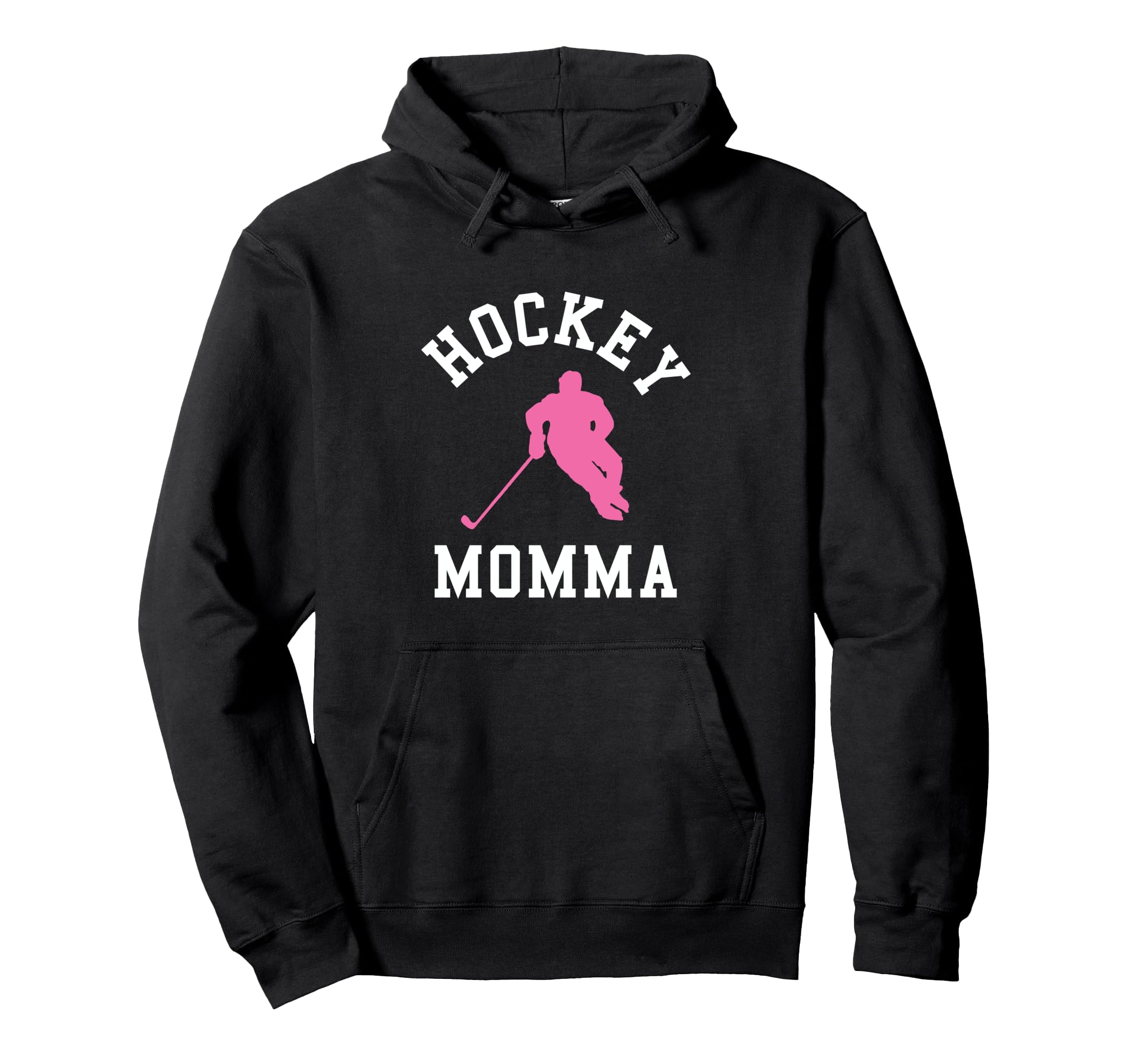 

HOCKEY MOMMA Proud Ice Hockey Sherpa Mom-Inspired Hoodie