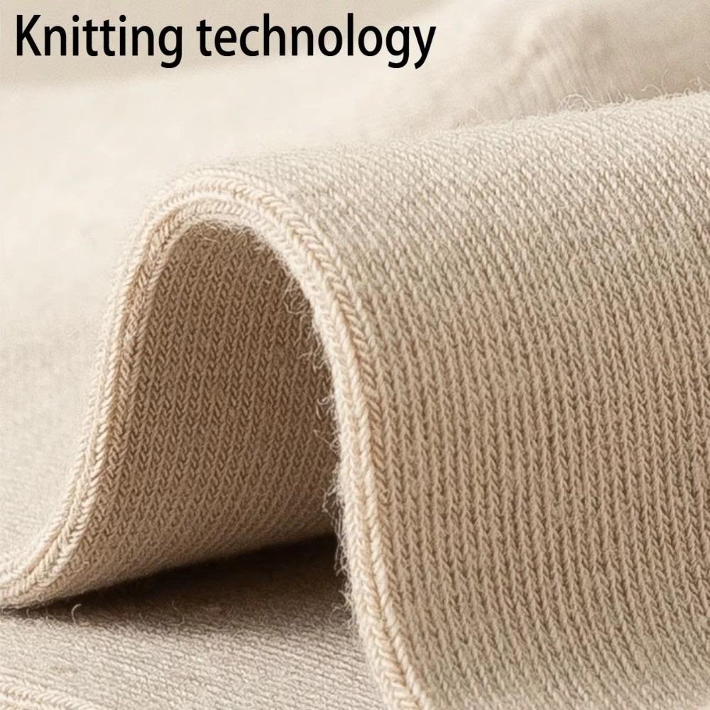 1 Pair Calf Socks Soft Breathable Slouch Socks Versatile Tube Socks  For Women