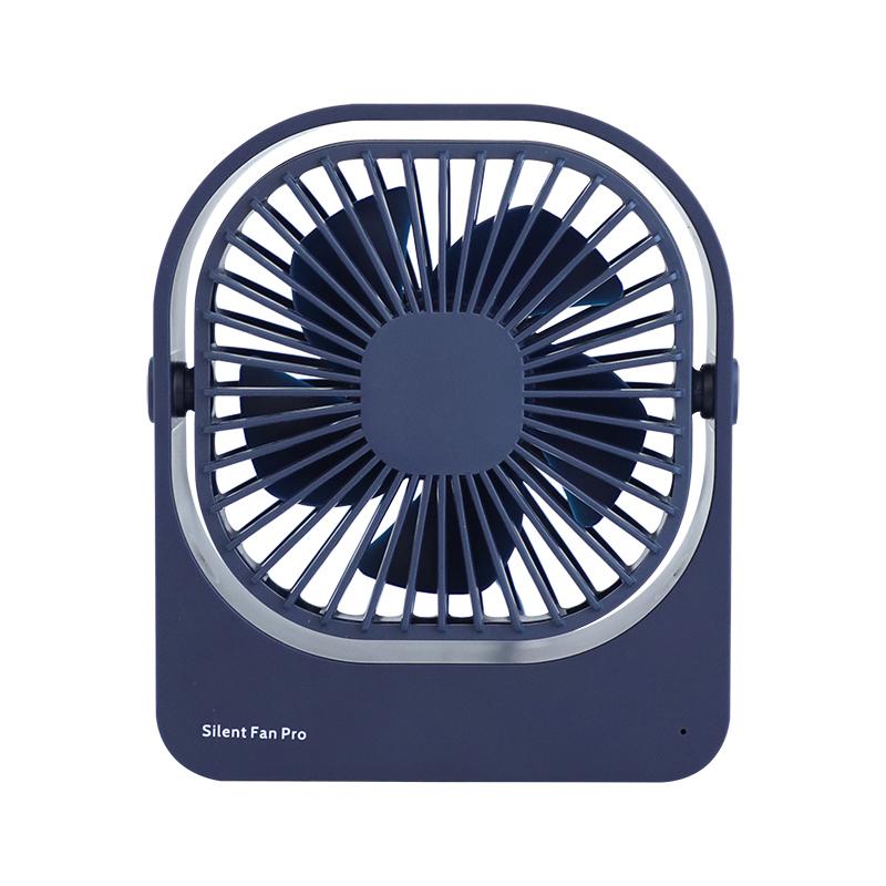 USB Desk Fan Strong Airflow & Quiet Operation Three-Speed Wind Mini Table Fan 360° Adjustable Head for Home Office Bedroom