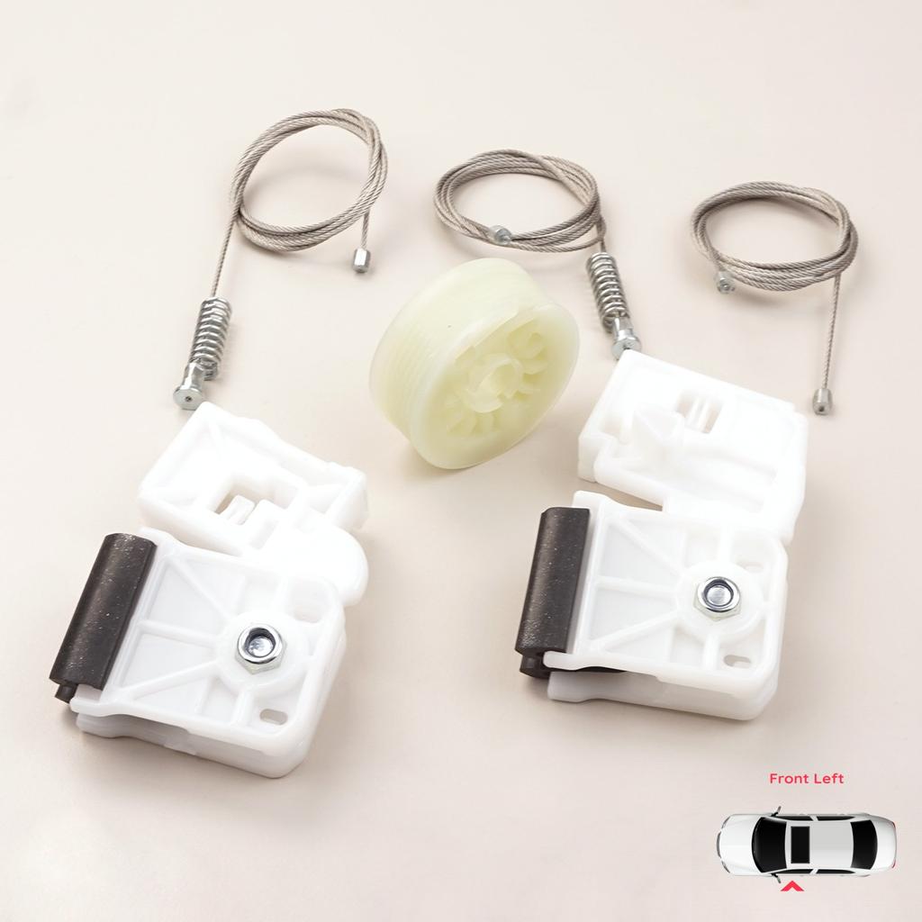 BWR5217 Kit de réparation de lève-vitre électrique Avant Gauche pour Hyundai Elantra HD 2005-2011 Sonata NF 2005-2008 824712H000