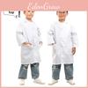 Kids Doctor Coat White Lab Coat For Roleplay Science Experiments