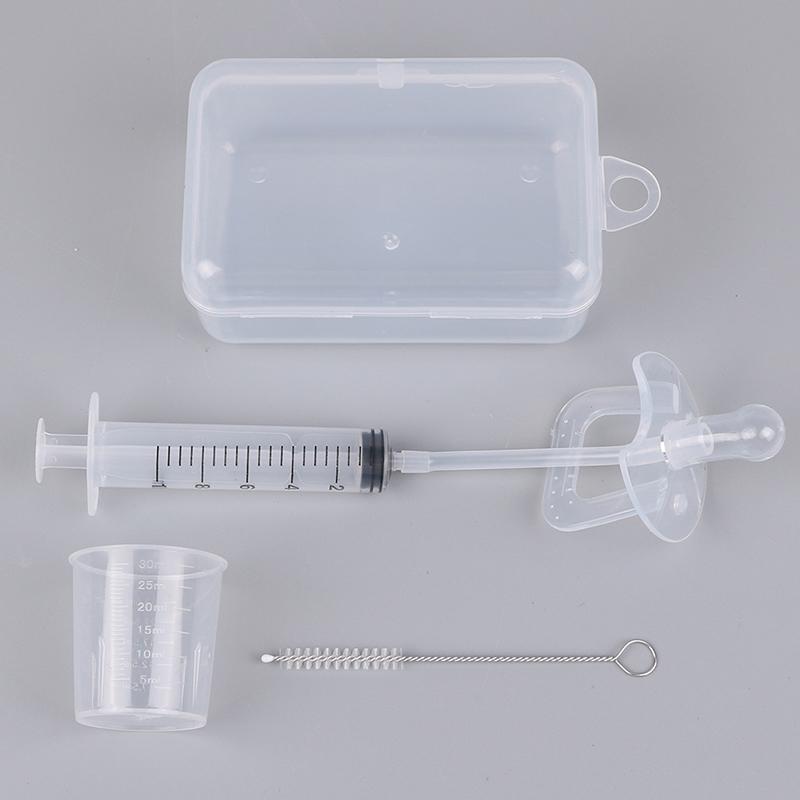 Baby Dropper Dispenser Transparent Pacifier Smart Medicine Dispenser Baby Medicine Feeder Baby Gadgets Baby Feeding