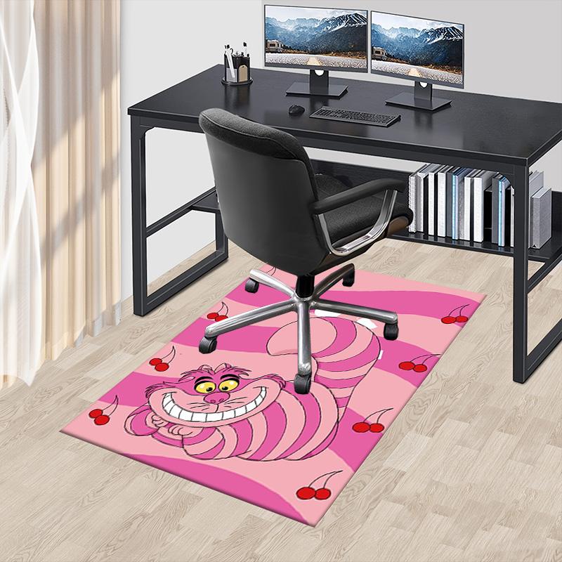 Cheshire Cat Cherries Carpet For Playroom Bedroom Living Room Sofa Home Decorkids Game Area Rug Nonslip Floor Mat