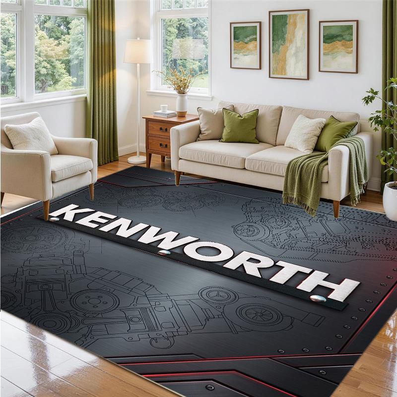 Kenworth Design Crystal Velvet Rug Soft Decorative Mat for Bedroom Entrance