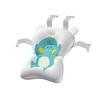 Dinosaur Baby Bath Reclining Support Mat - Newborn Bath Seat & Float