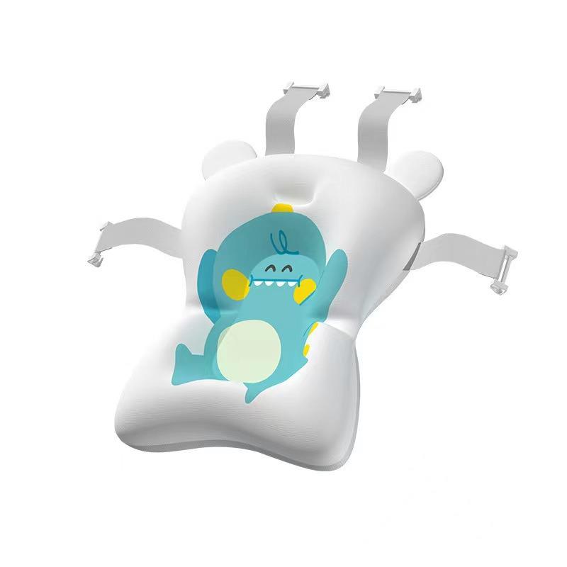 Dinosaur Baby Bath Reclining Support Mat - Newborn Bath Seat & Float