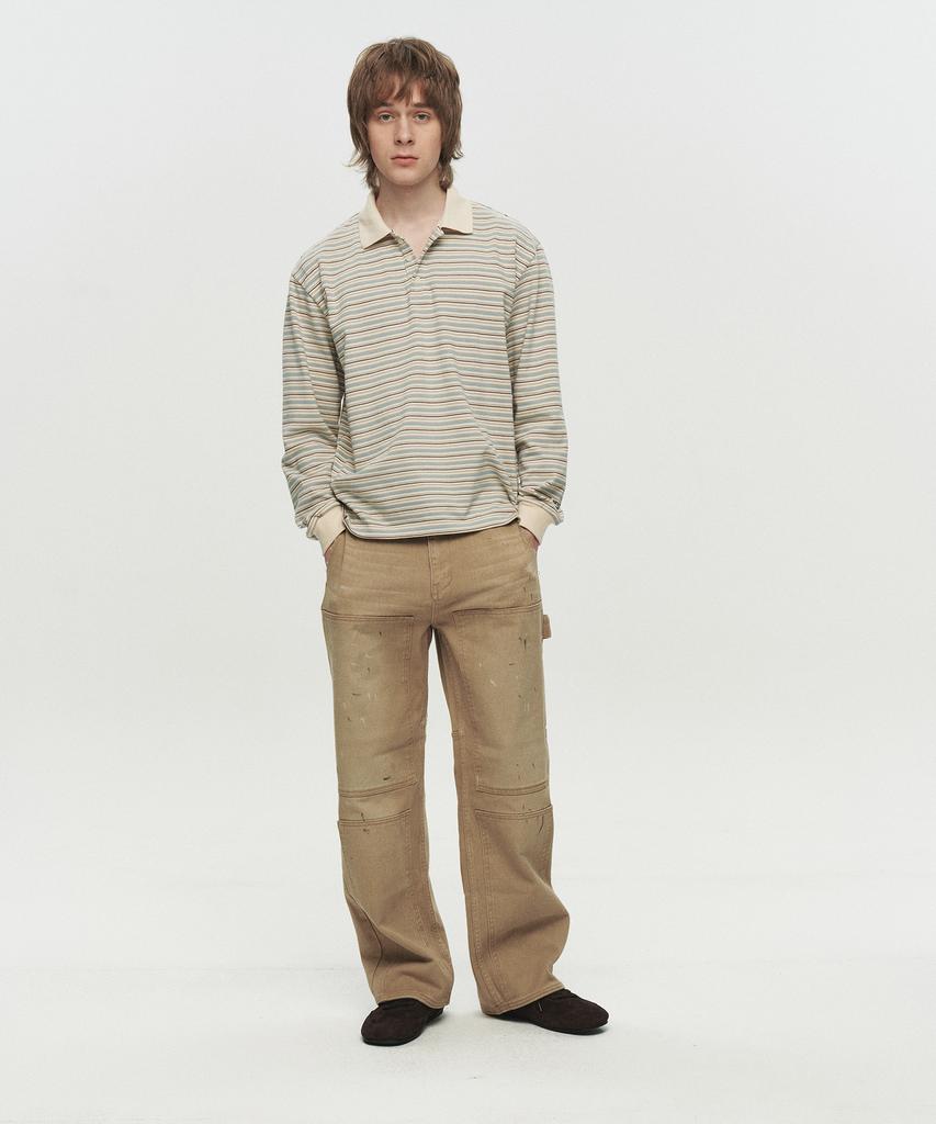Hoite Painter Work Pants (Beige)