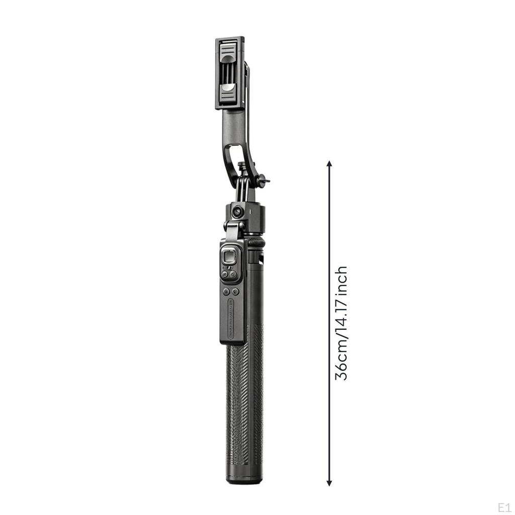 Selfie Stick with Tripod Adjustable Face Tracking Gimbal Handheld for Travel