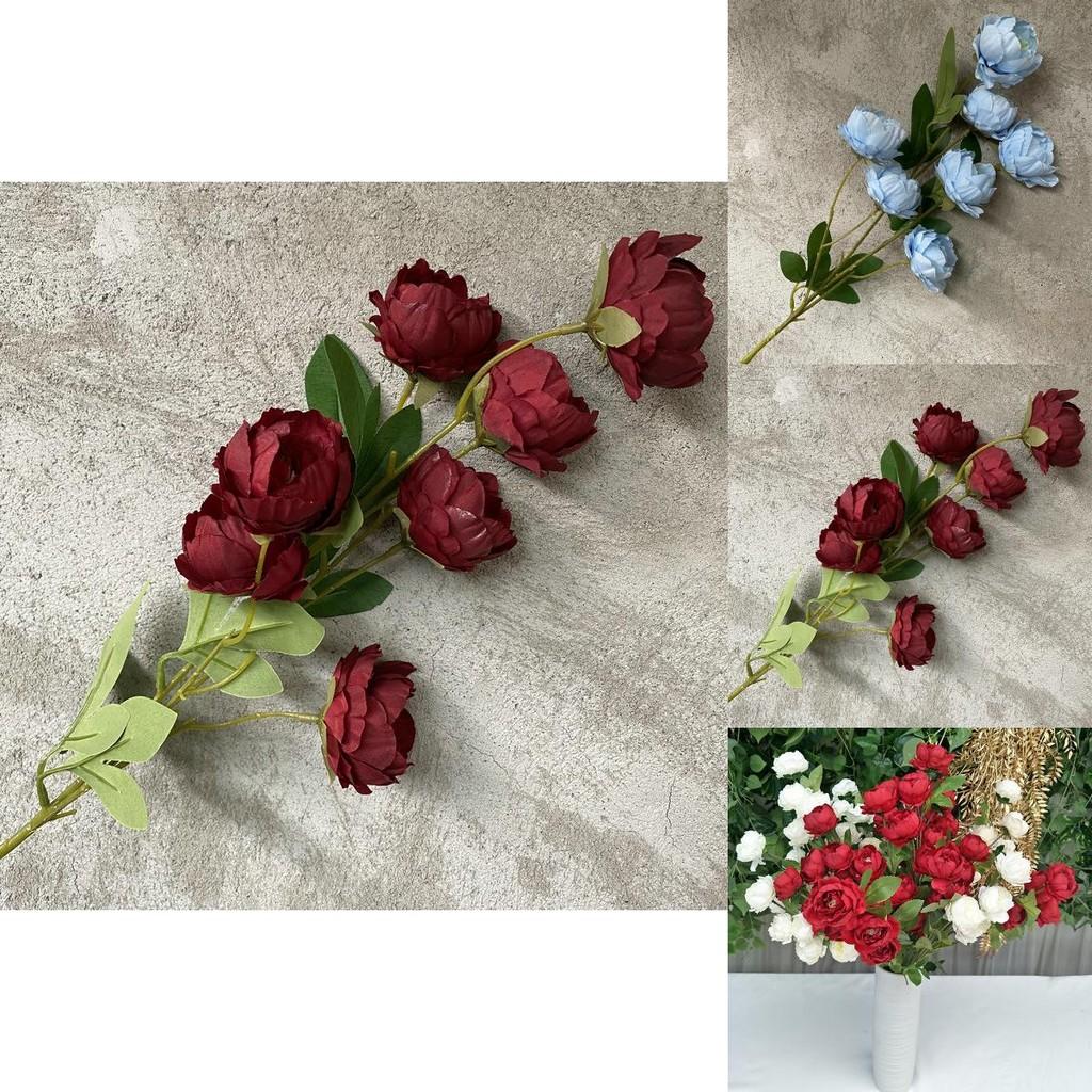 Faux Peony Arrangement For Wedding Photography Home Hotel Event Decor