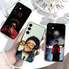 The W-Weeknd XO Singer Phone Case For Samsung Galaxy A73,A72,A71,A70,A53,A52,A51,Soft Silicone Black Cover