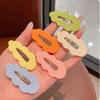 1PC Trendy Haar Ornament Wolken Haar Clips Süße Kopfbedeckung Candy Farbe Haar Clips Ins Stil Nette Haarspange Mädchen Haar Zubehör