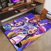 Custom KPop Demon Hunters Mat Personalized Name, Polyester Washable Indoor Entryway Rug, Gift for Christmas, Easter, Thanksgiving Day