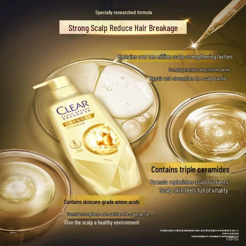Clear Ginger Strong & Voluminous Shampoo