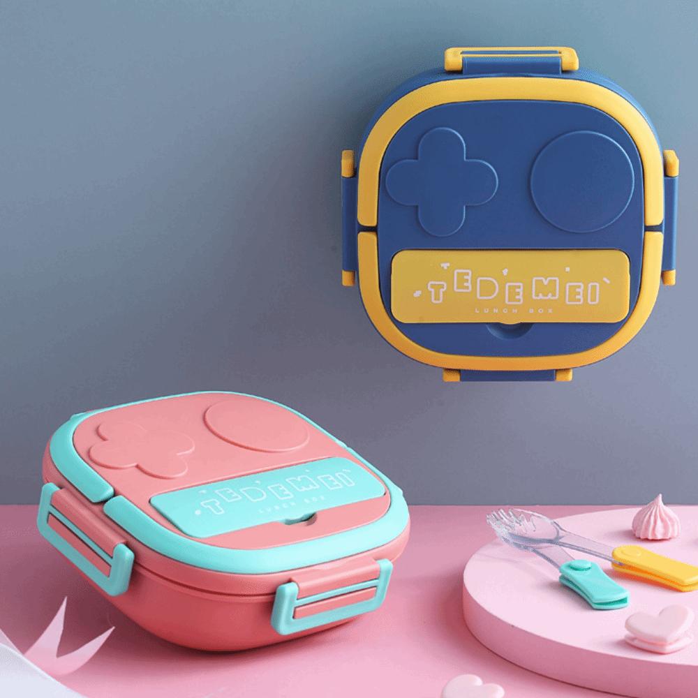 304 Stainless Steel Compartment Lunch Box 550ml Food Container Lunch Storage Container  For Office