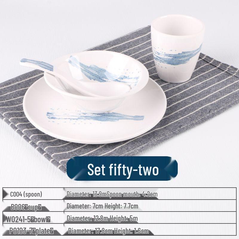 Qianxing Melamine Tableware Set for Hotels & Restaurants