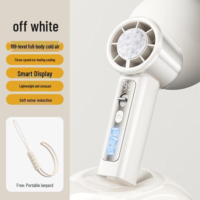 Portable Ice-Compress High-Speed Handheld Fan