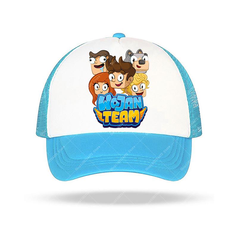 Adult Children Adjustable Baseball Caps Wojans Team Kids Cartoon Cute Hat Boy Girl Anime Breathable Sunbonnet Summer Cap Gifts