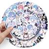 51 Graffiti Stickers: Japanese Anime-Inspired Cartoon Decorations for Notebooks, Water Cups, and Planners