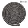 Black Gasket Cord 8mm X 300cm/12mm X 2m  For Chimneys&fireplaces Sealed Soft Wood Combustion Stove Door Seal