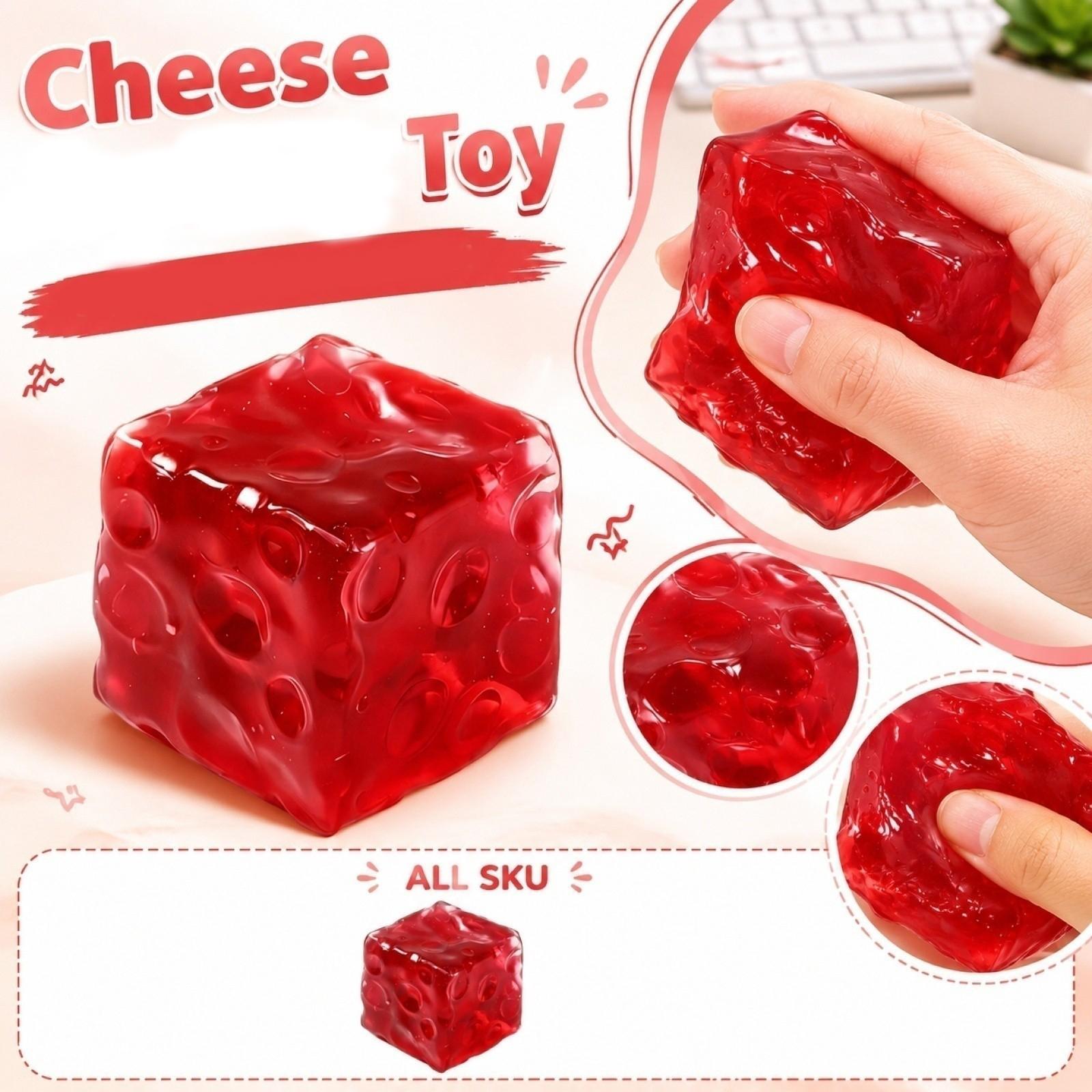 Красная игрушка медленно поднимающаяся стресс новинка подарок One Size
