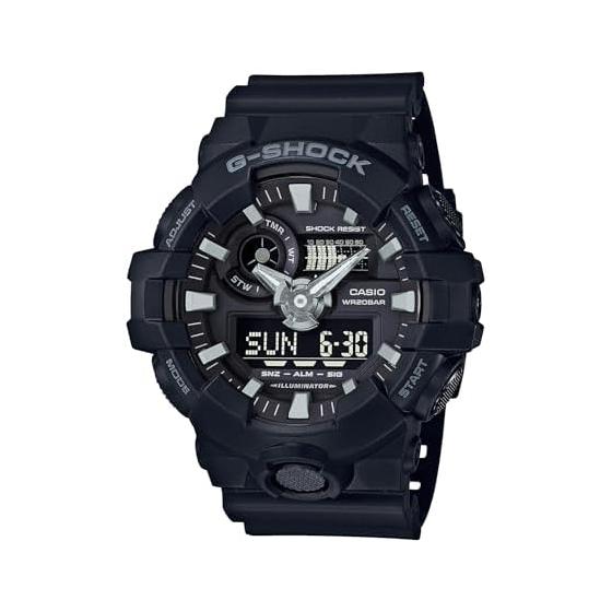 [Casio] Часы G-Shock [Оригинальный отечественный продукт] GA-700-1BJF Мужские черные