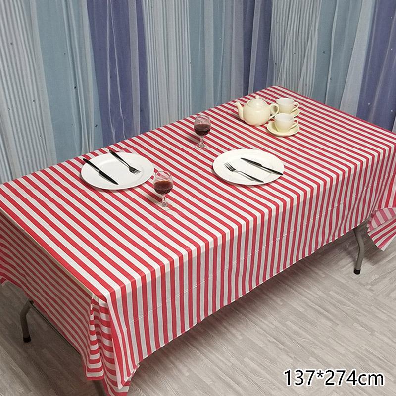 1PC Birthday Party Plastic Table Cover Disposable Table Cloth Waterproof Oil Proof Tablecloth Supplies