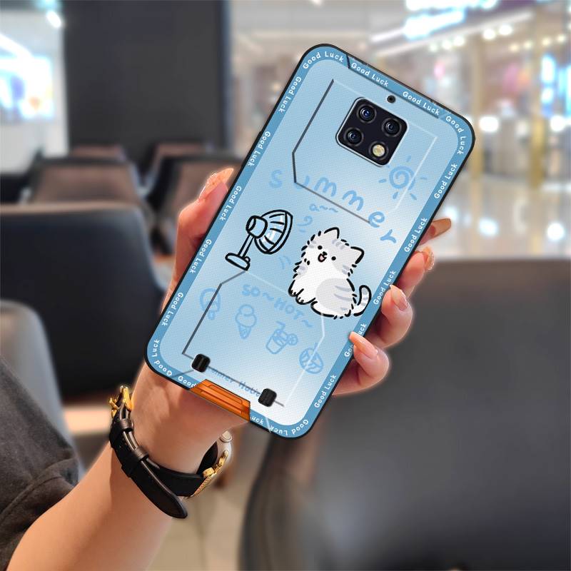 TPU Shockproof Phone Case For Oukitel WP6 Back Cover Anti-dust Waterproof Soft Case Cute Full Wrap Dirt-resistant