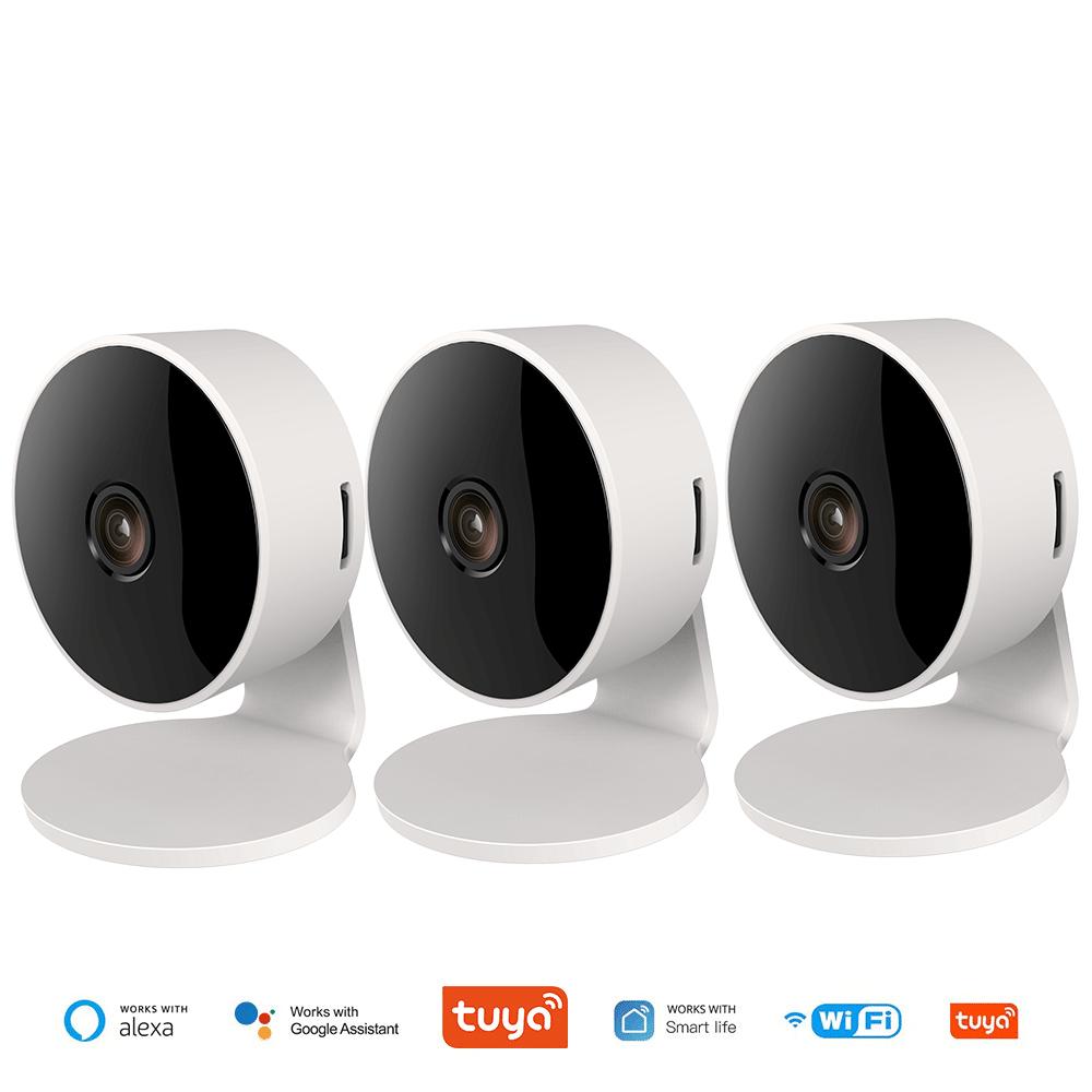 4MP Tuya Smart Mini WiFi Indoor Wireless Security Camera Two Way Talk Home Baby Monitor PIR Auto Tracking Surveillance