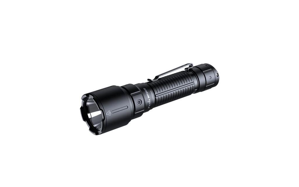 Fenix WF26R Rechargeable Work Torch with Charging Cradle Mount 3000 Lumens 450m Range Up To 44 Hours 21700 mAh Battery Magnetic Charging IP68 Black