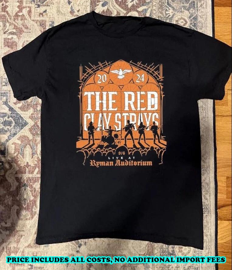 

New The Red Clay Strays Band TOur T-shirt S to 5XL BA388 Unisex T-Shirt XXXL