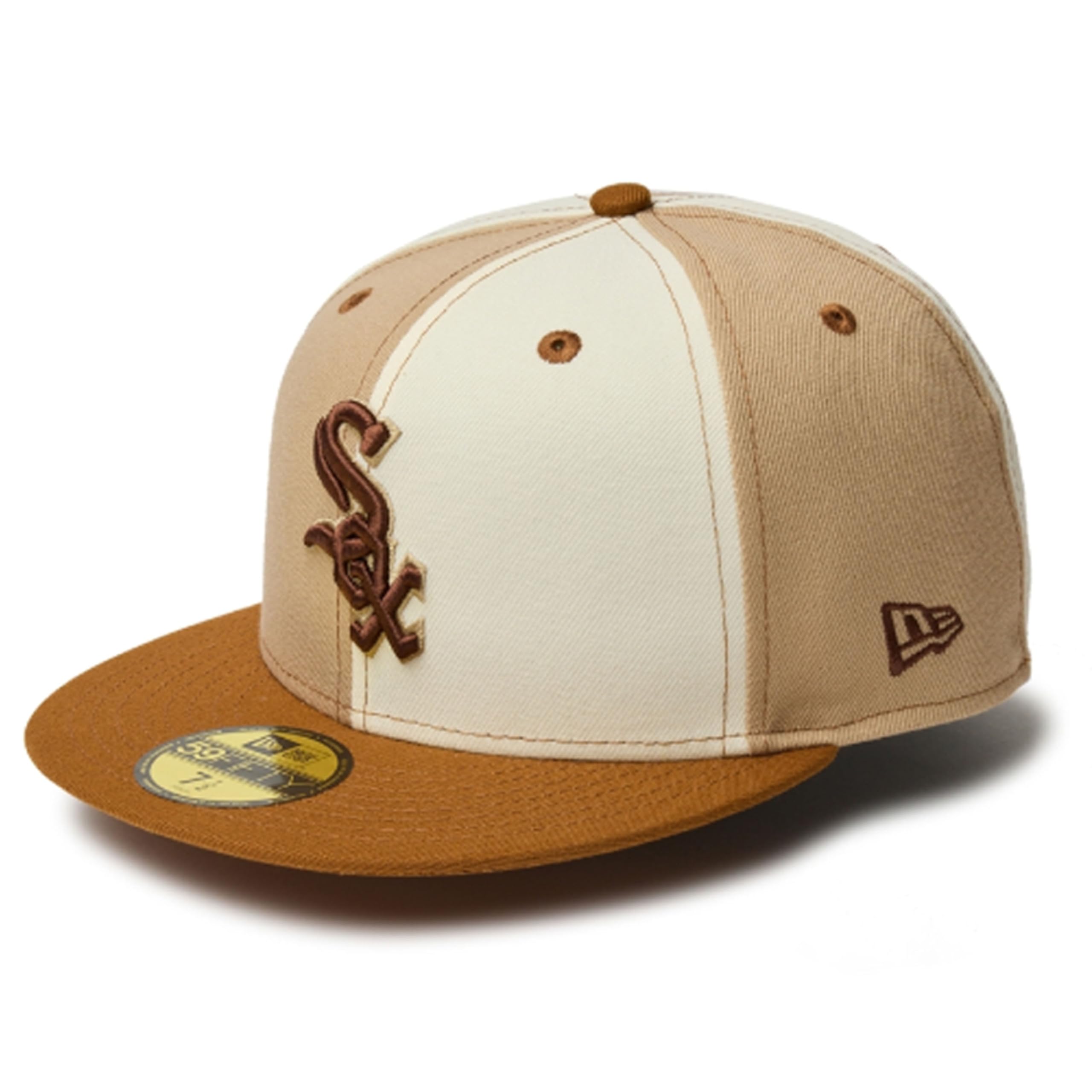 

New Era 59FIFTY MLB CWS Toasted Peanuts Size 5950 PANCAKES WPIN CHIWHI NER36C1552 Cap, 8, MLT, 14388836,