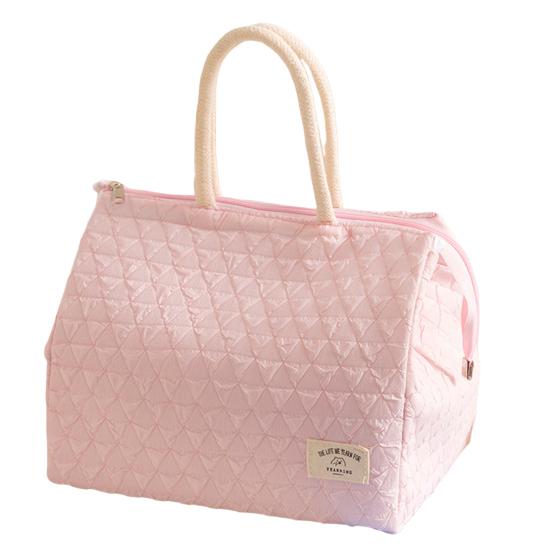 Insulated Handbag Lunch Bag Keep Your Meals Tasty All Day Large Capacity Zipper Design Lunch Box Bag