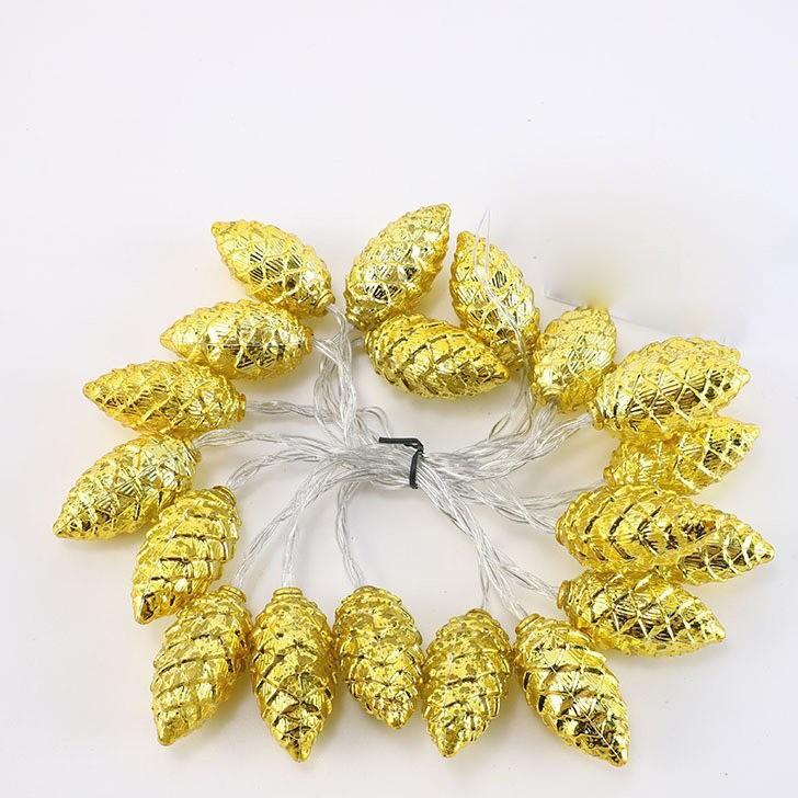 

Праздничная гирлянда для кемпинга, уличный декоративный свет, 3 метра золотой