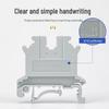 Andatong UK2.5B Rail-Mounted Terminal Blocks & Accessories