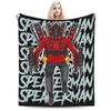 Coperte Titan Speakerman Skibidi Toilet Coperta Plaid in Lana Biancheria da Letto Decorazione Divano Copriletto Ultra Morbido Caldo