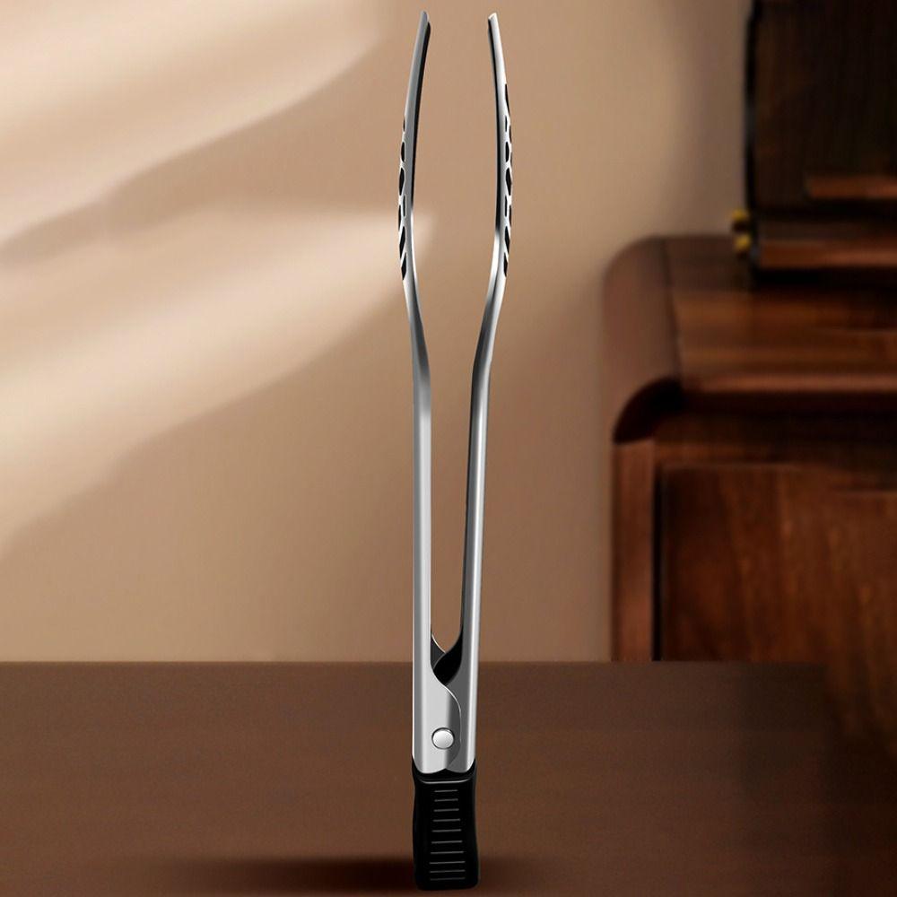 Anti-scalding Barbecue Clip Stainless Steel Bread Clamp Steak Clip Food Tong  Hotel