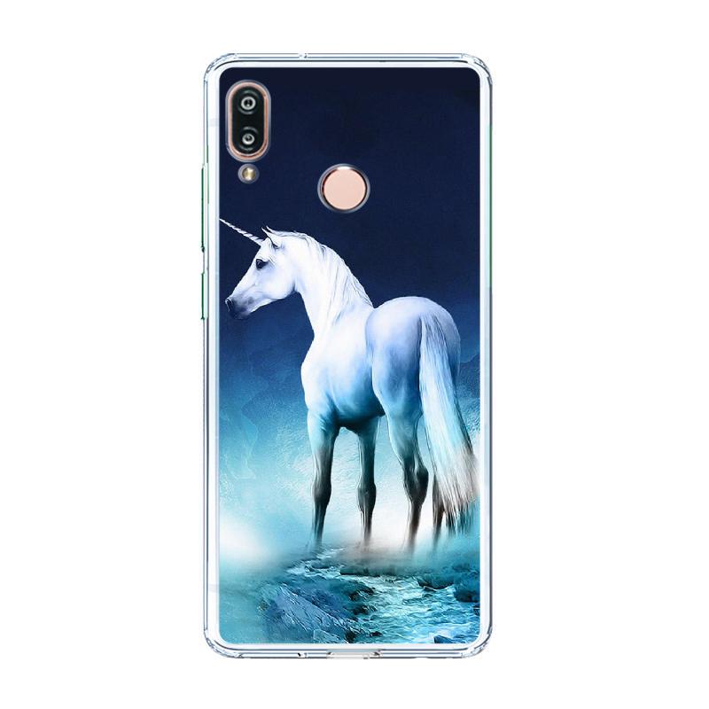Cover Mixroom Per Huawei Honor 9 Lite – Custodia In TPU Silicone Morbido Con Stampa Teschi Colorati - 3