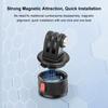 PULUZ Action Camera 1/4 Inch Magnetic Base Adapter (Black)