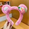 Cute Frog Headband for Women's Face Washing & Makeup - Cartoon Style