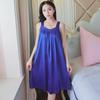 Women's Silk Summer Nightdress - Loose, Sexy, and Lightweight Pajamas