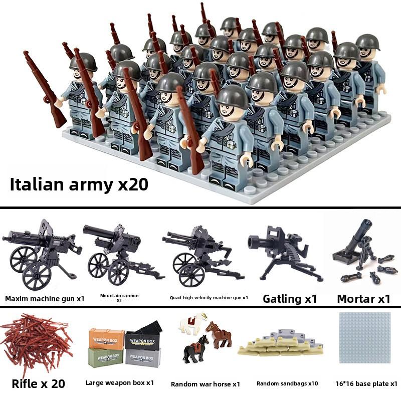 Mattoncini, bambole, bambole umanoidi, giocattoli, mini bambole, bambole umanoidi, giocattoli militari, regali di compleanno, personaggi dei cartoni animati.