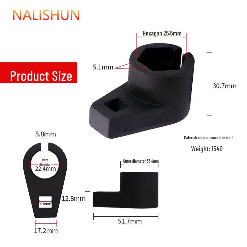 

22mm Oxygen Sensor Socket Removal Wrench Tool