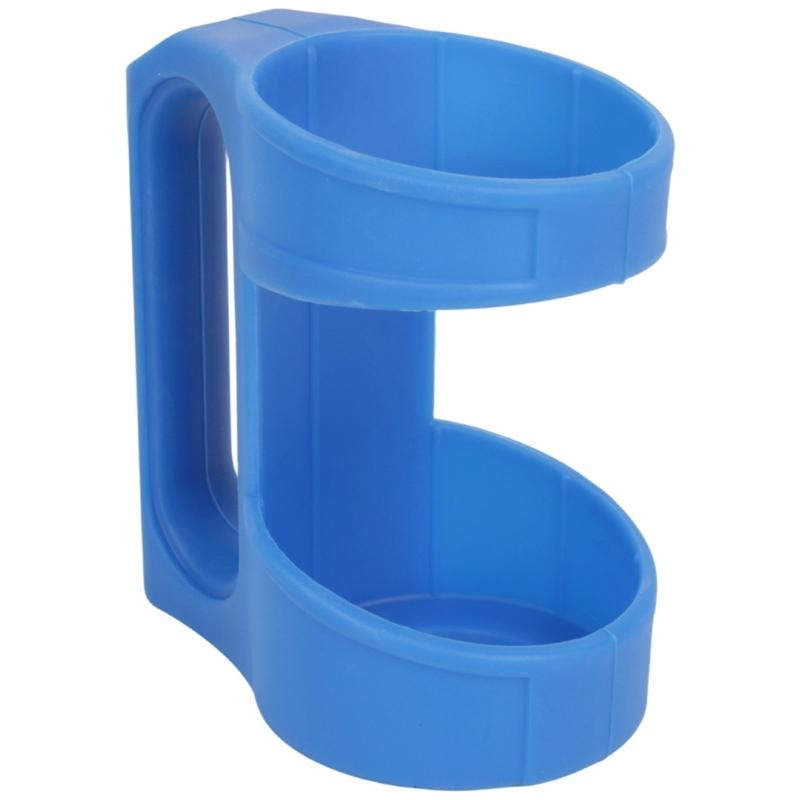 Silikonburkhållare Med Ergonomiskt Handtag Halkfria Grepp För Dryckesburk Perfekt För Utomhuscamping Picknick Partyn Lätt Att Rengöra Hållbara Design